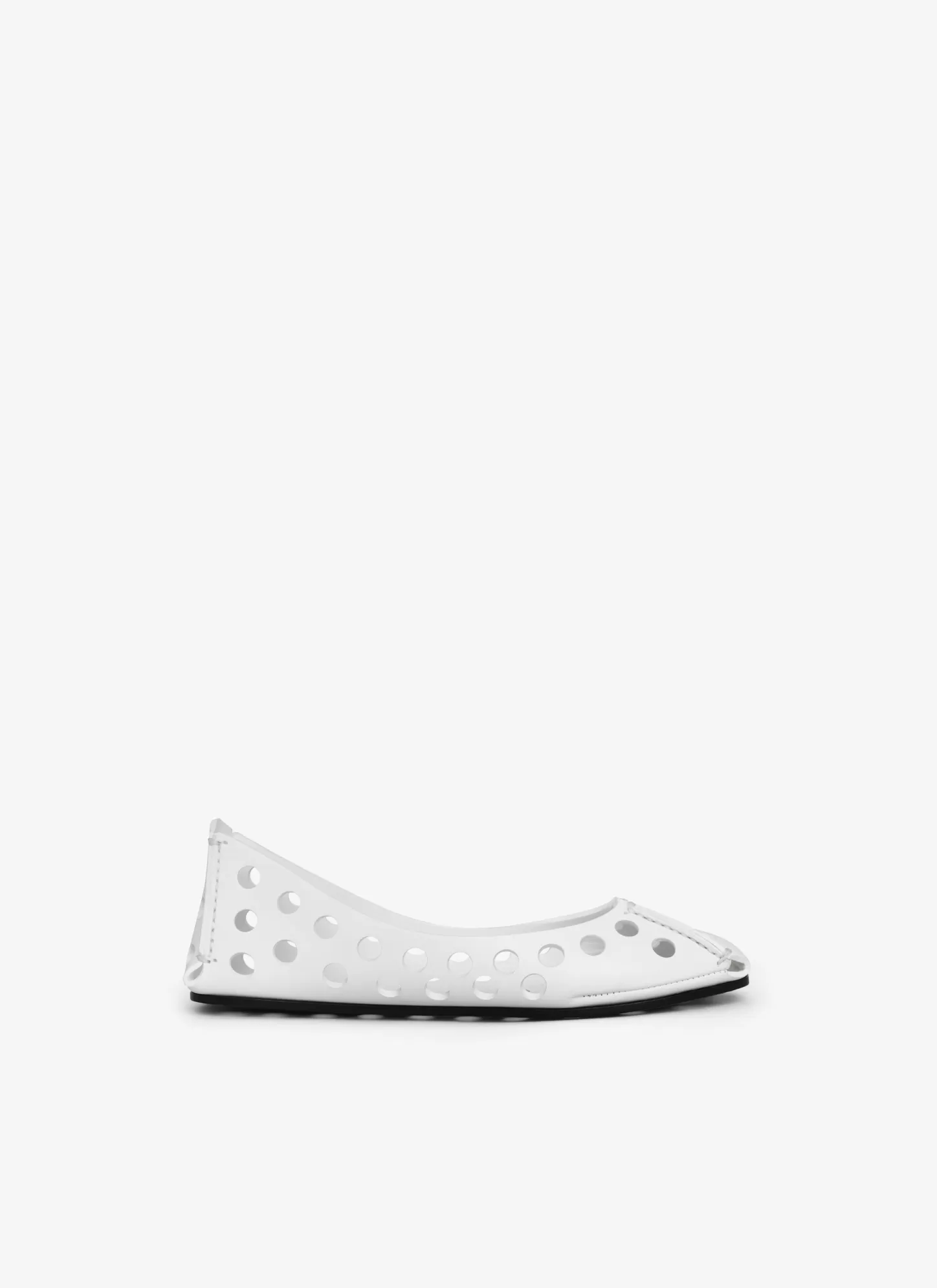 Alaïa Chaussures Plates | La Ballerine | BALLERINES PERFO EN CUIR