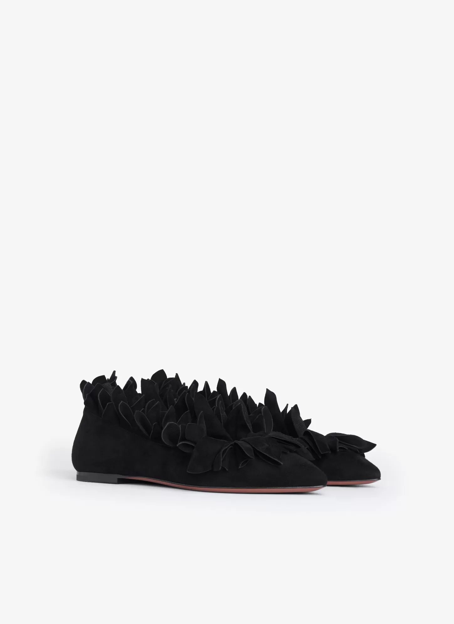 Alaïa Chaussures Plates | BALLERINES PETAL EN SUEDE