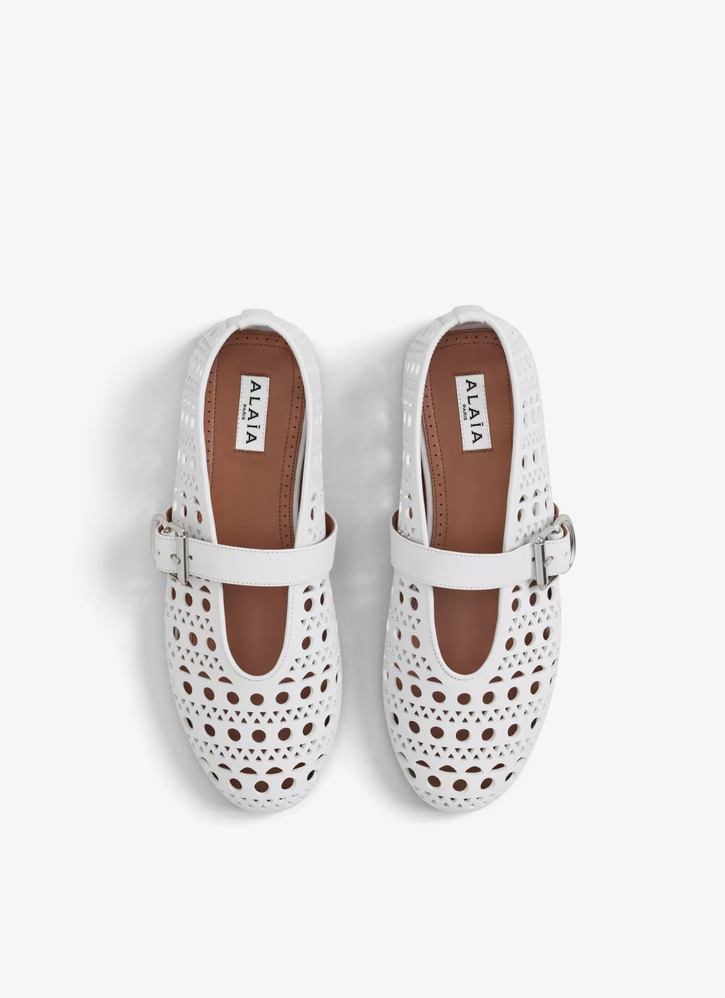 Alaïa Chaussures Plates | La Ballerine | BALLERINES VIENNE EN CUIR