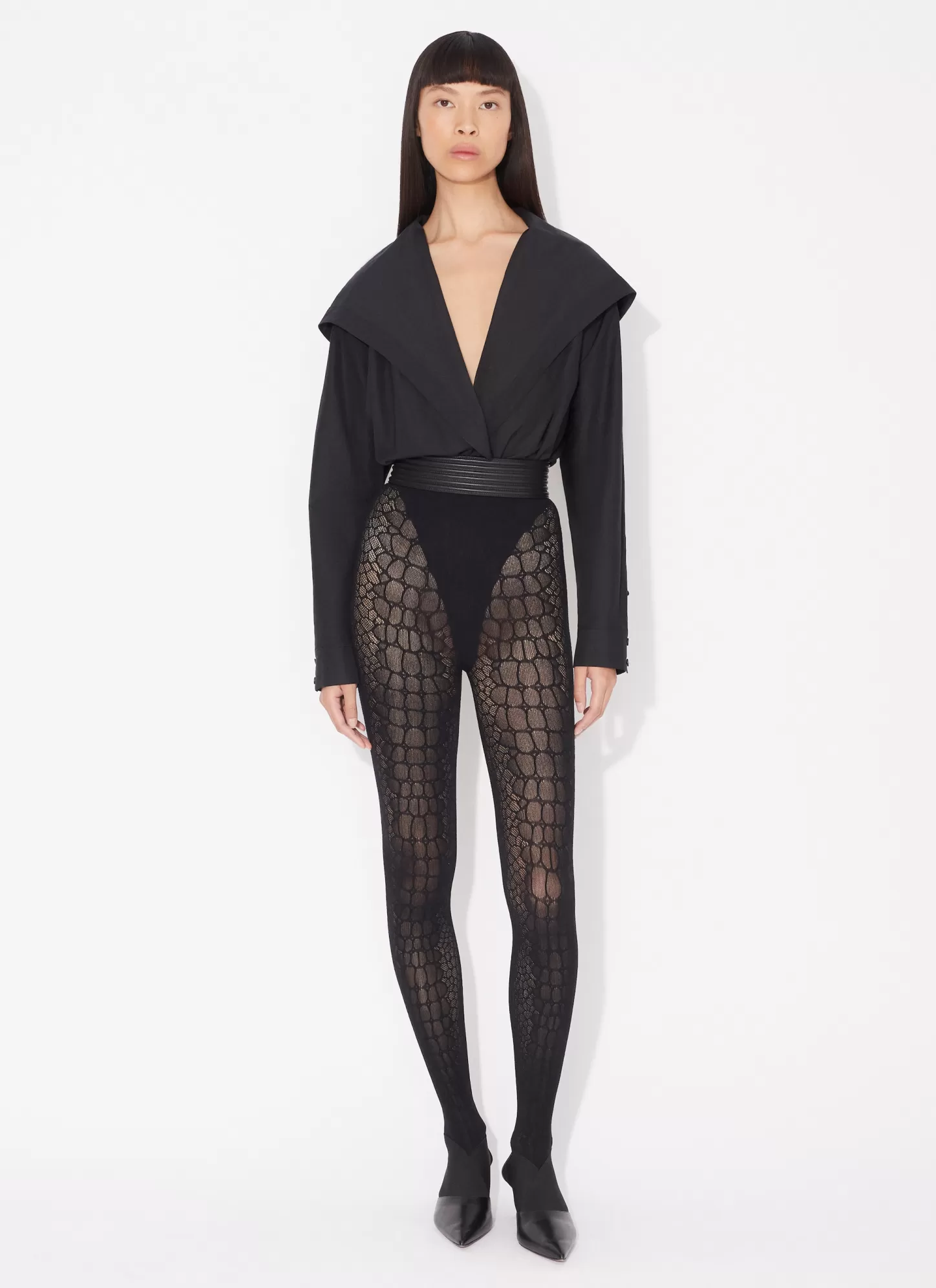 Alaïa Bodys Et Leggings | Body-chemise à Capuche