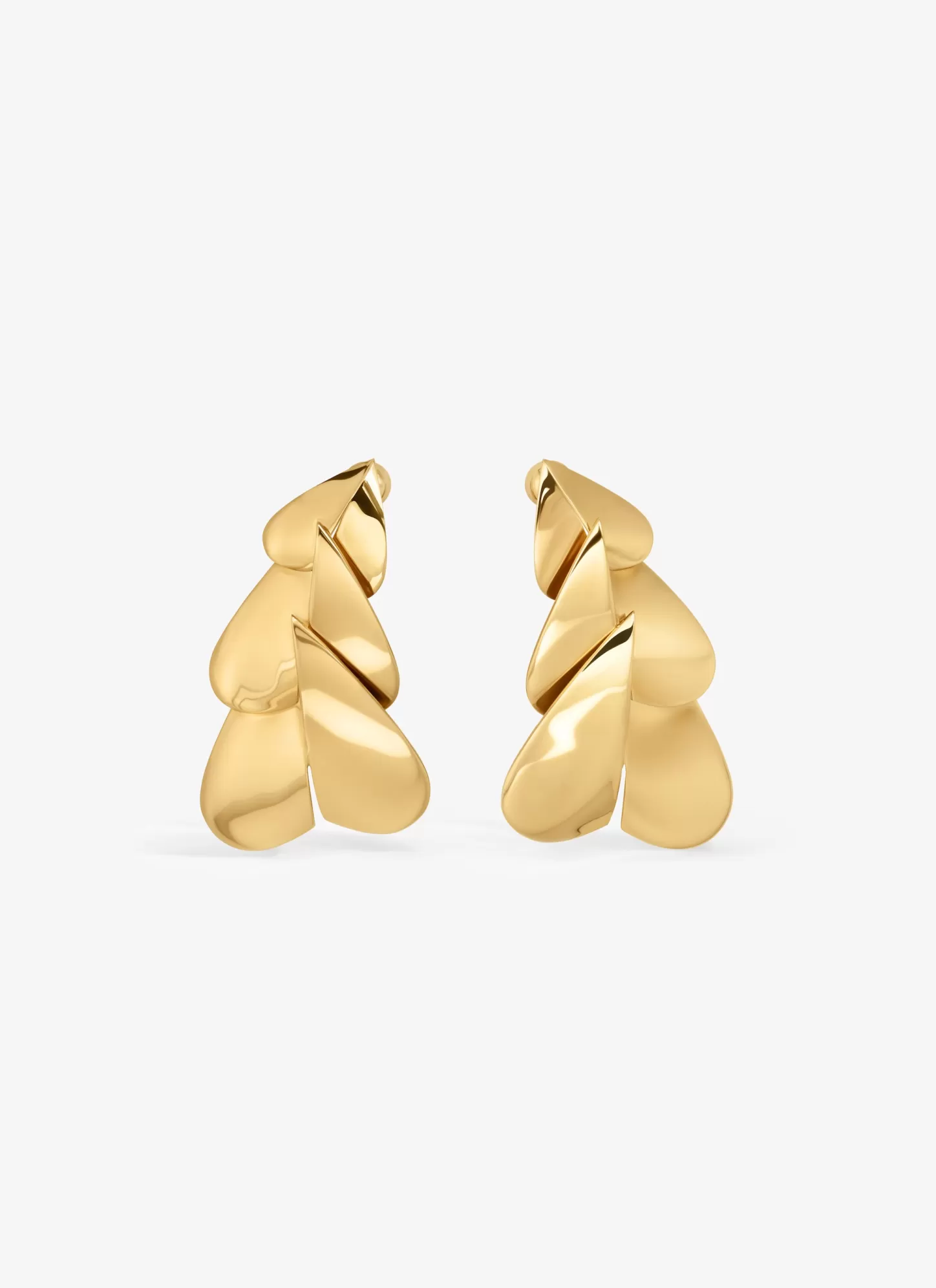 Alaïa Bijoux | BOUCLES D'EILLE LE CŒUR LONGUES