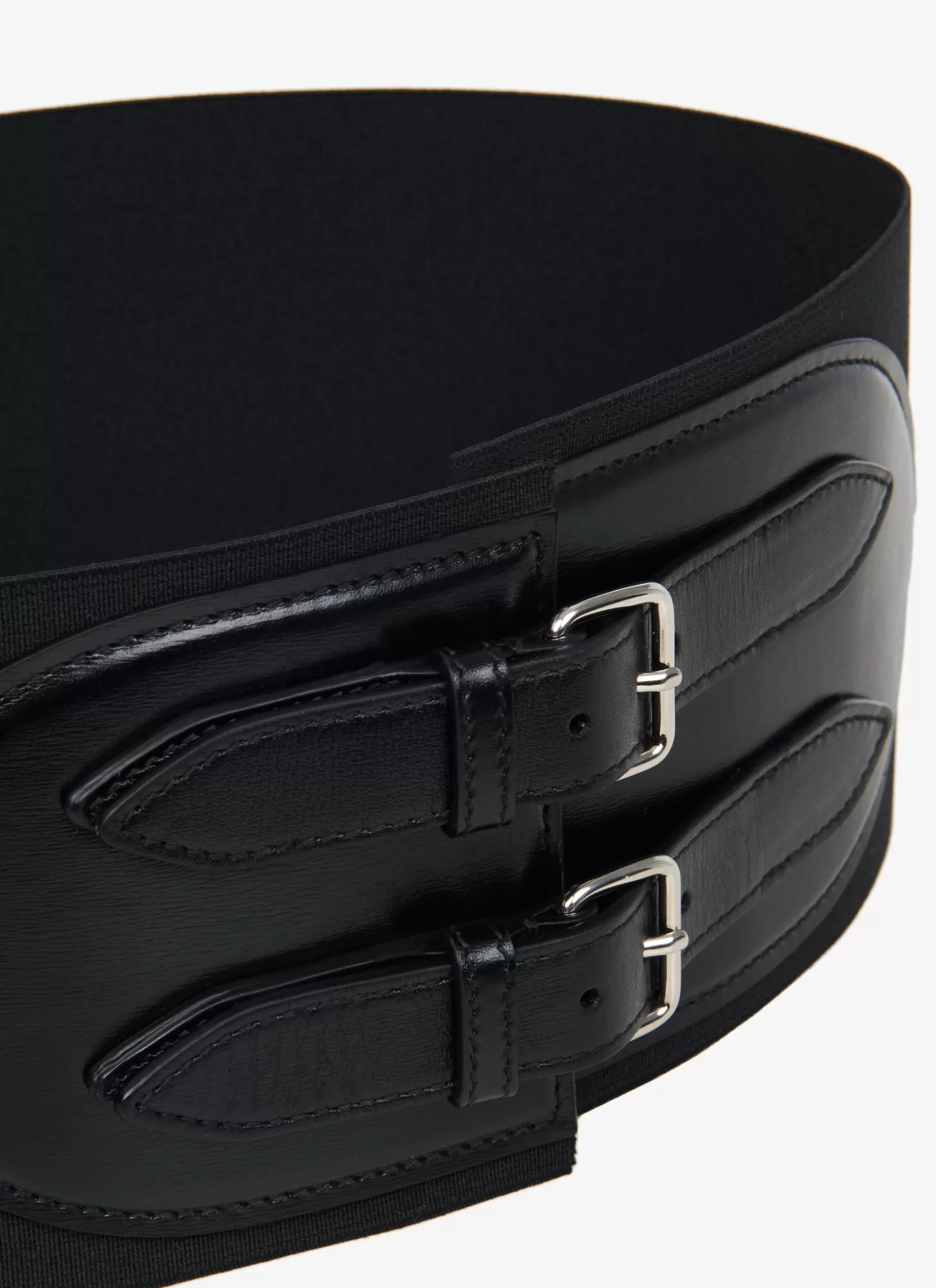 Alaïa Ceintures Corset | CEINTURE CORSET ÉLASTIQUE EN STRETCH ET CUIR