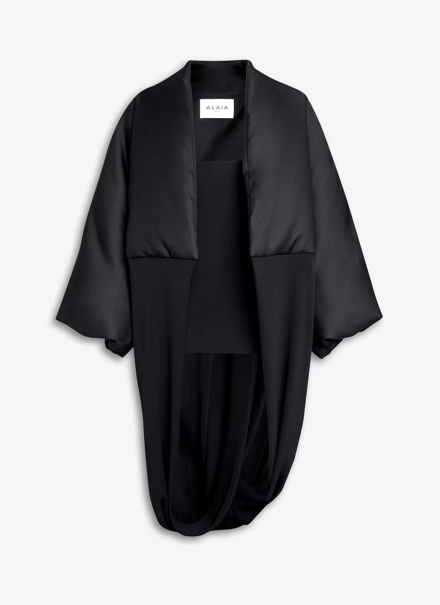 Alaïa Vestes Et Manteaux | MANTEAU ROBE BI-MATIÈRE