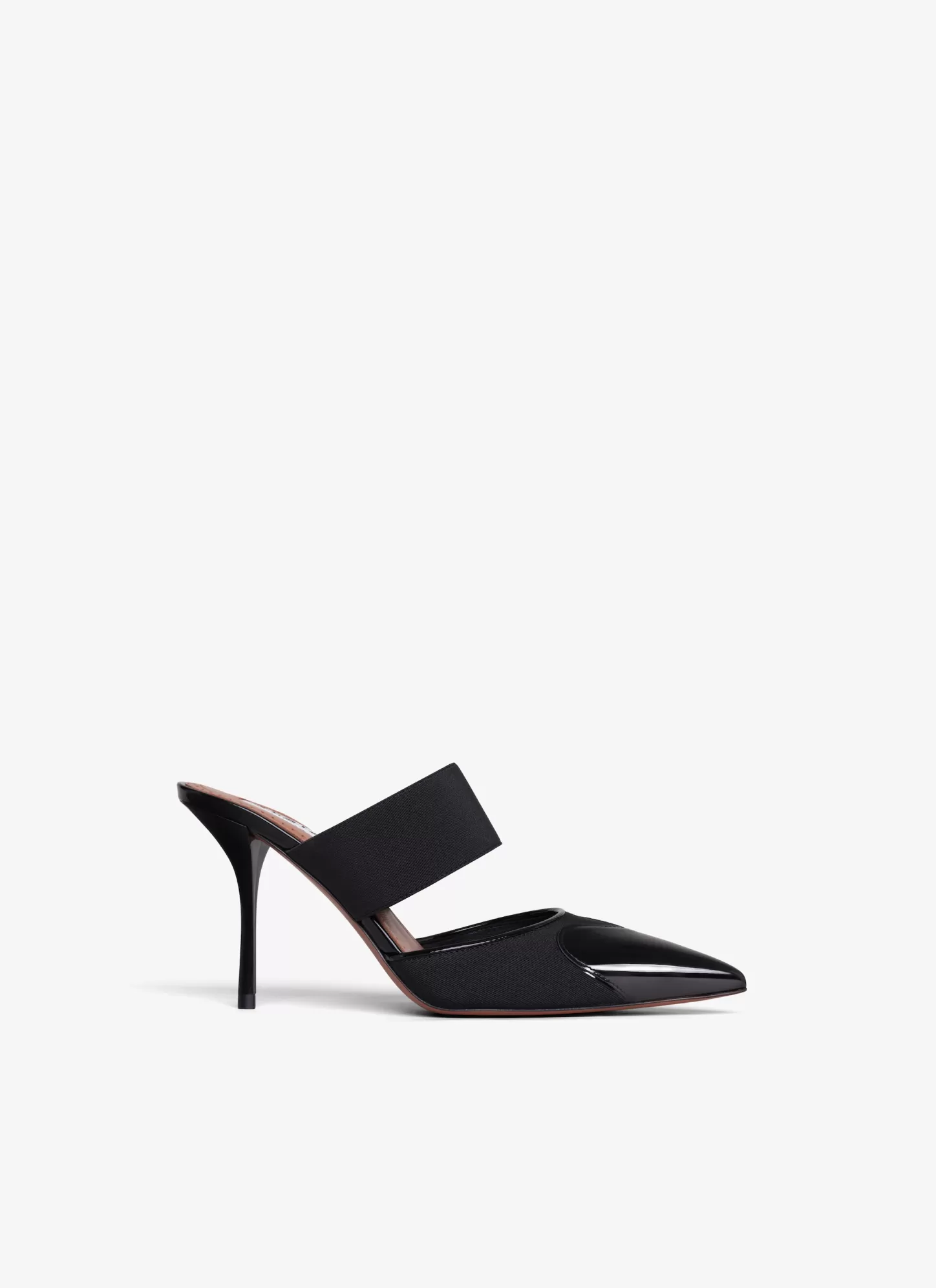 Alaïa Mules | Le Cœur | MULES LE CŒUR EN CUIR VERNI