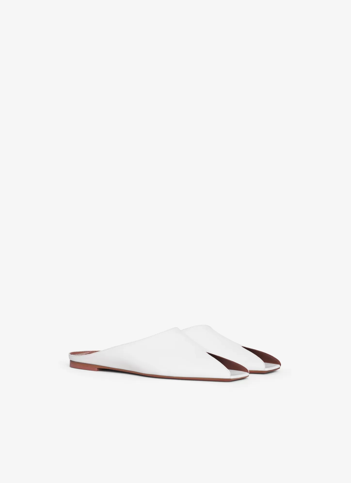 Alaïa Mules | Chaussures Plates | MULES PLATES SPIKE EN CUIR