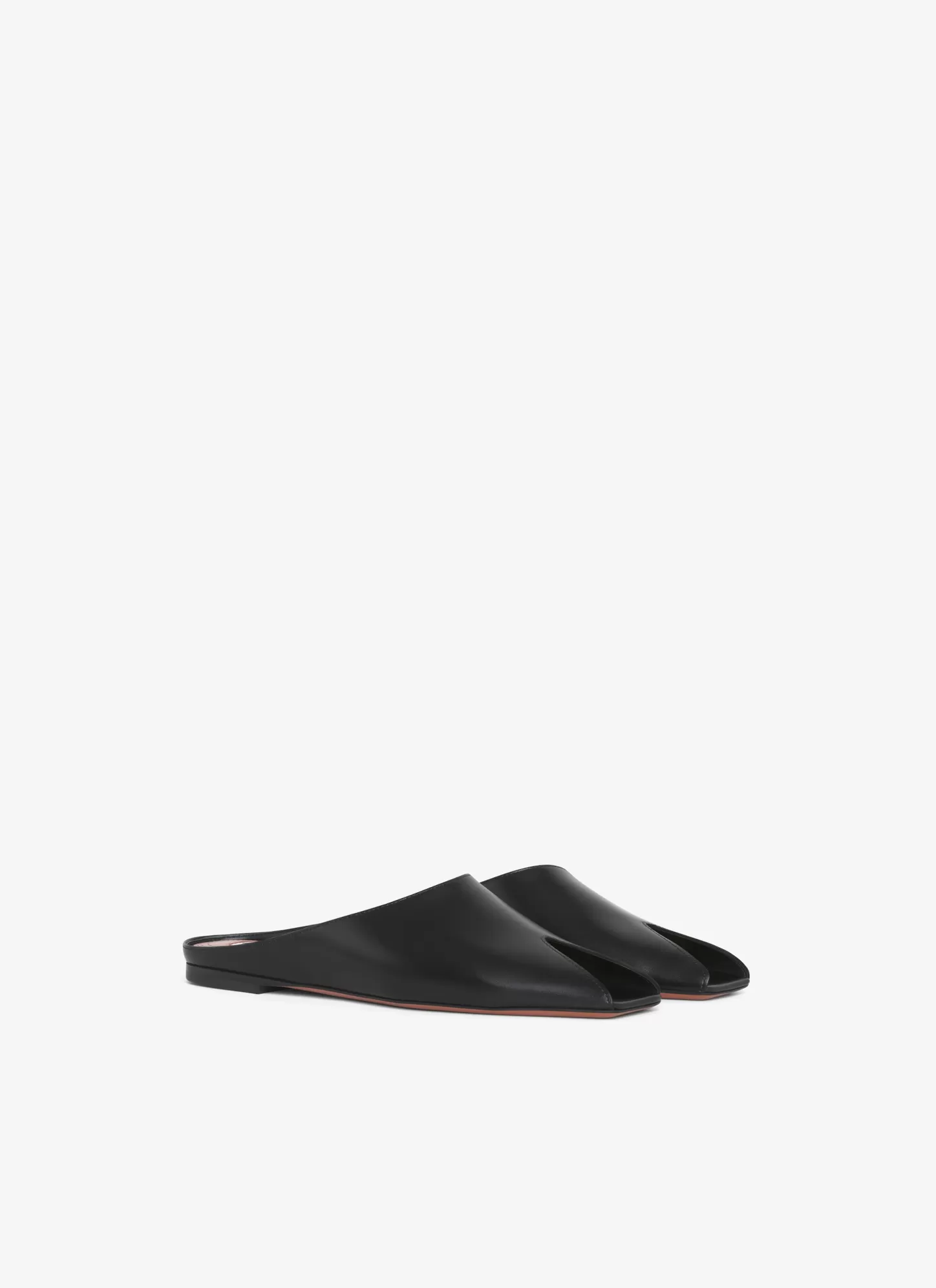 Alaïa Mules | Chaussures Plates | MULES PLATES SPIKE EN CUIR