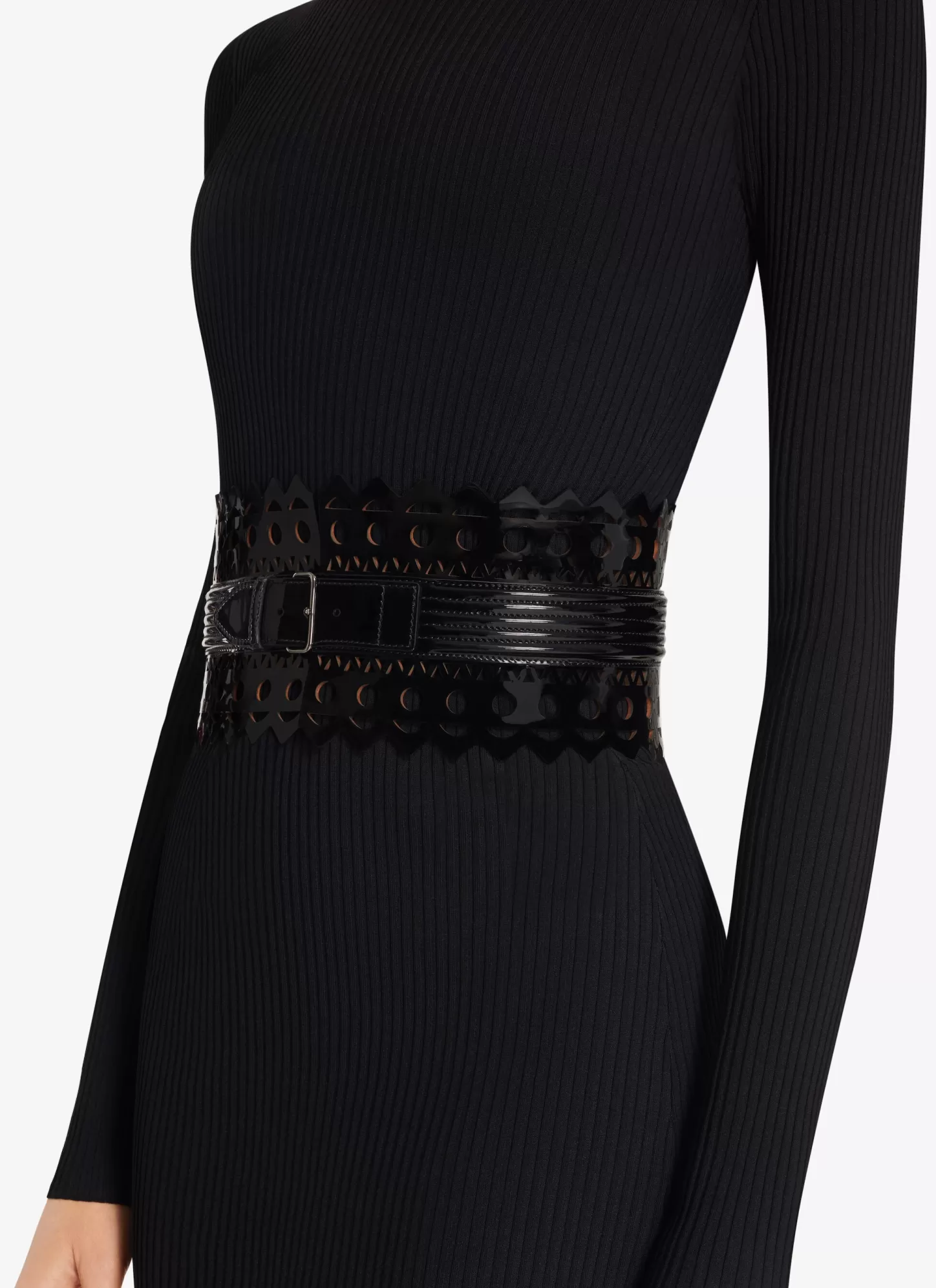 Alaïa Ceintures Corset | PETITE CEINTURE CORSET EN CUIR VIENNE VAGUE