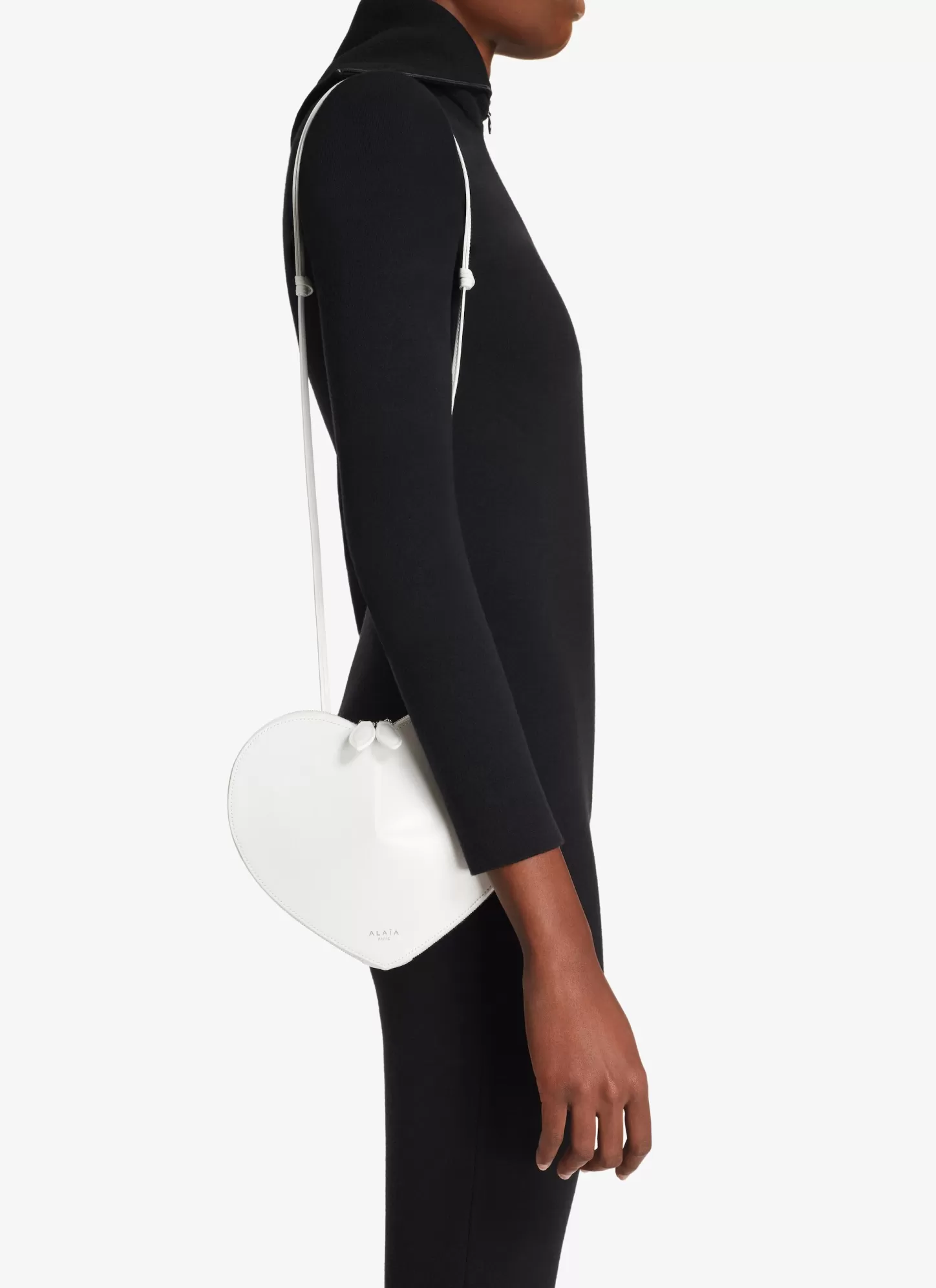 Alaïa Mini Sacs | Sacs Bandoulière | Sac Le Cœur En Cuir