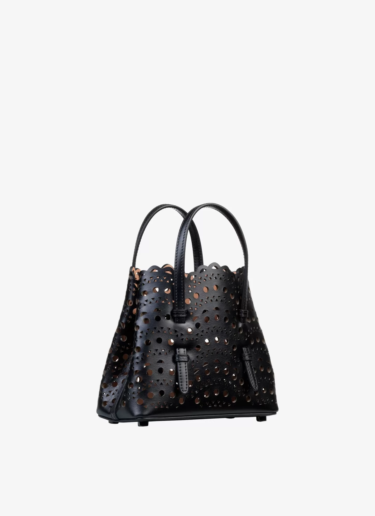 Alaïa Mini Sacs | Sacs À Main | Sac Mina 16 En Cuir Vienne Vague