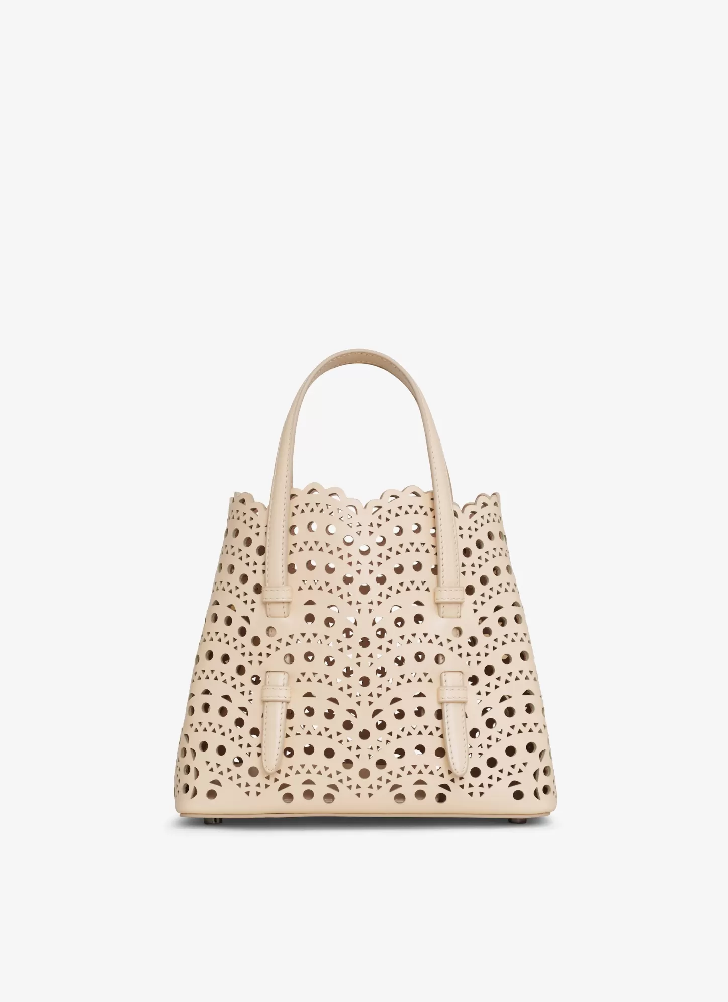 Alaïa Mini Sacs | Sacs À Main | SAC MINA 20 EN CUIR VIENNE VAGUE