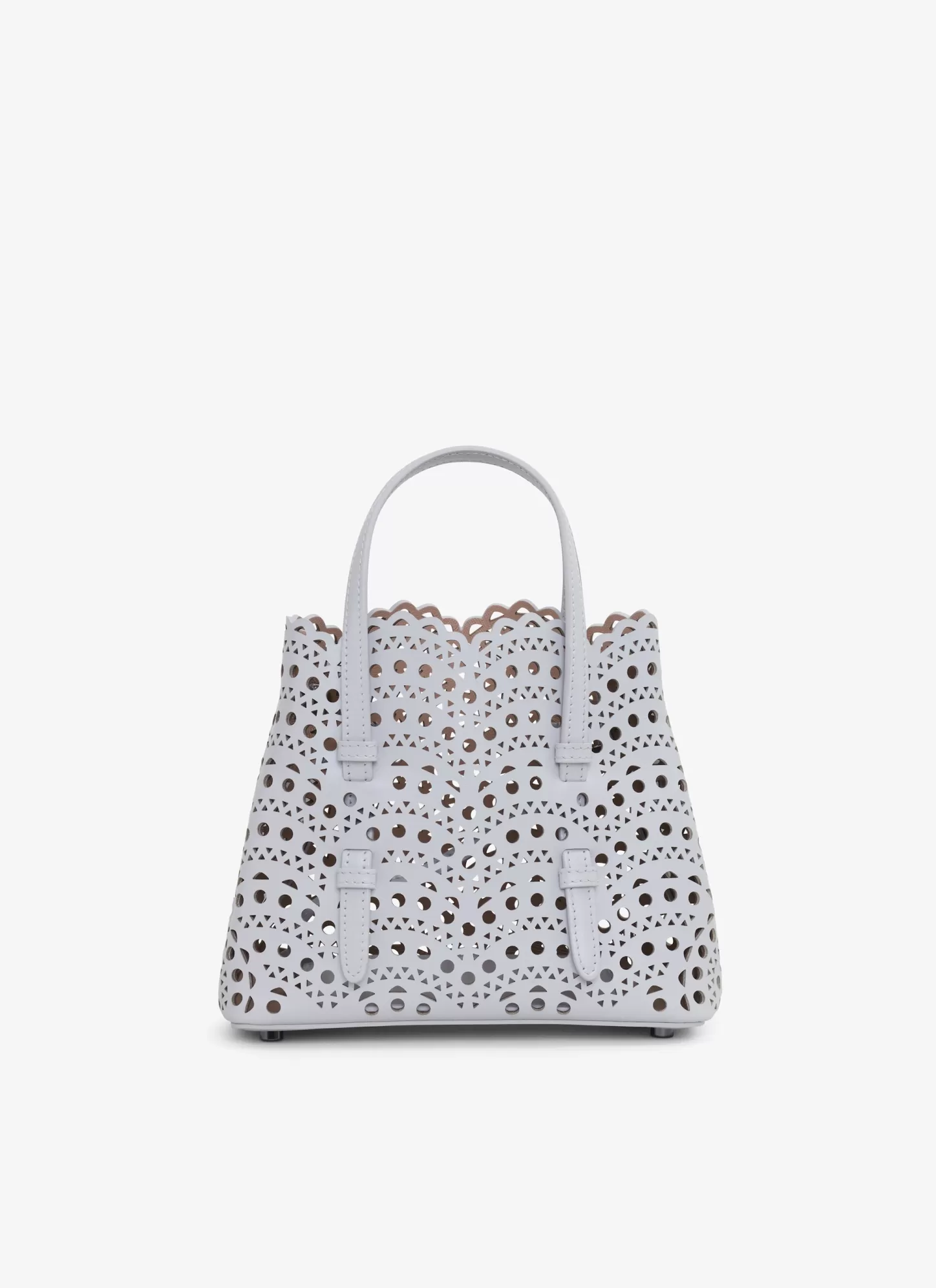 Alaïa Mini Sacs | Sacs À Main | SAC MINA 20 EN CUIR VIENNE VAGUE