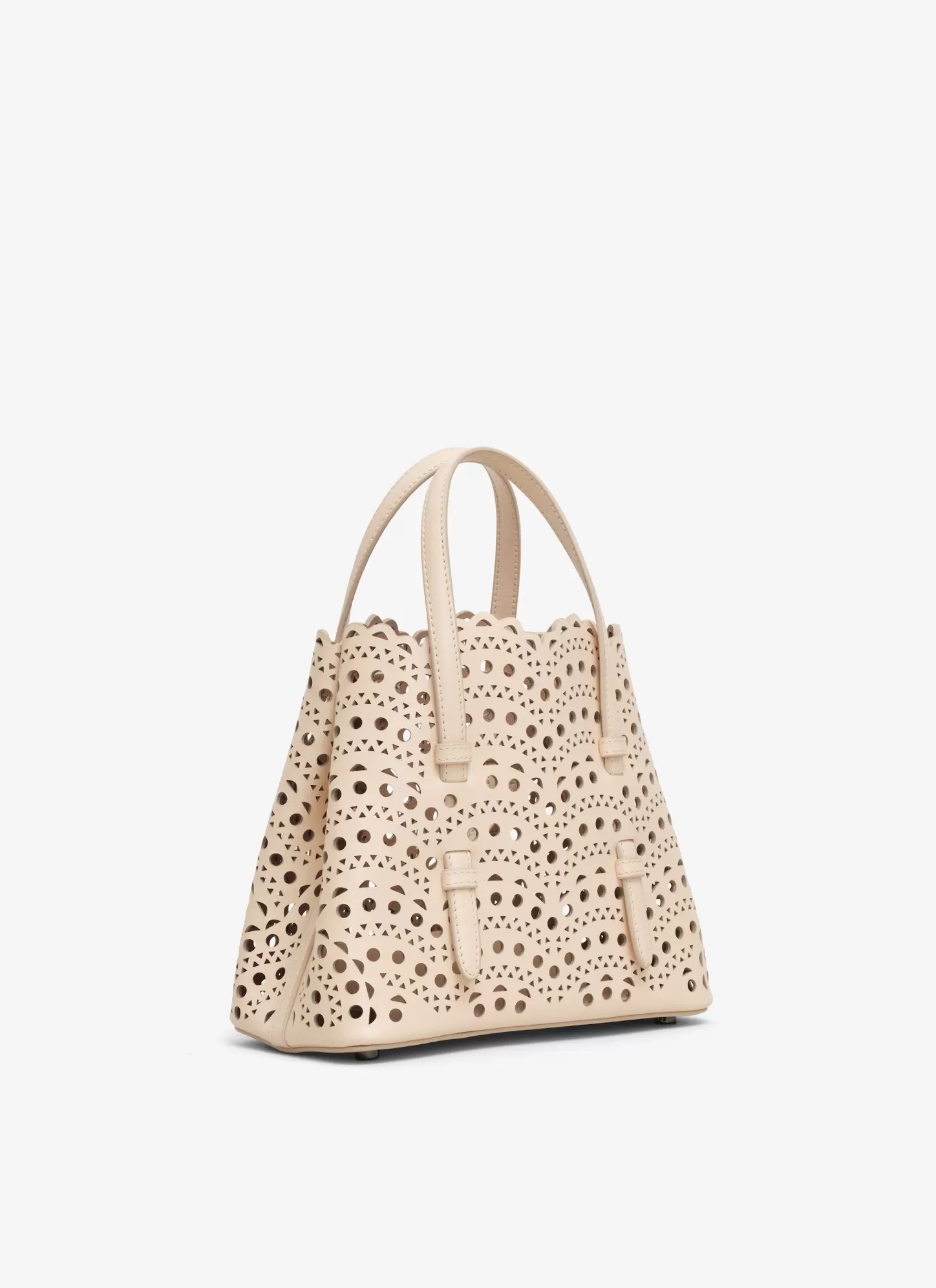 Alaïa Mini Sacs | Sacs À Main | SAC MINA 20 EN CUIR VIENNE VAGUE