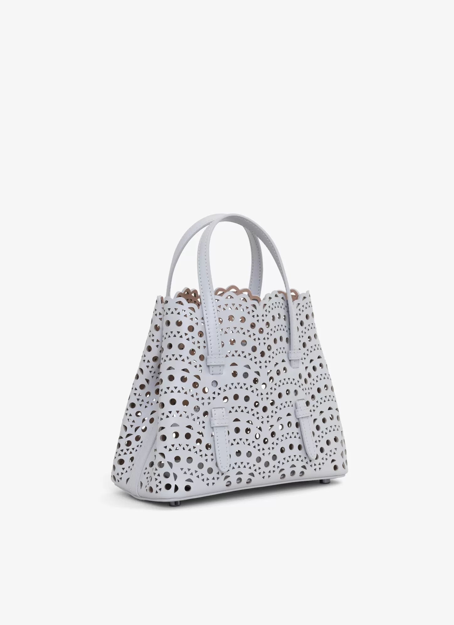 Alaïa Mini Sacs | Sacs À Main | SAC MINA 20 EN CUIR VIENNE VAGUE