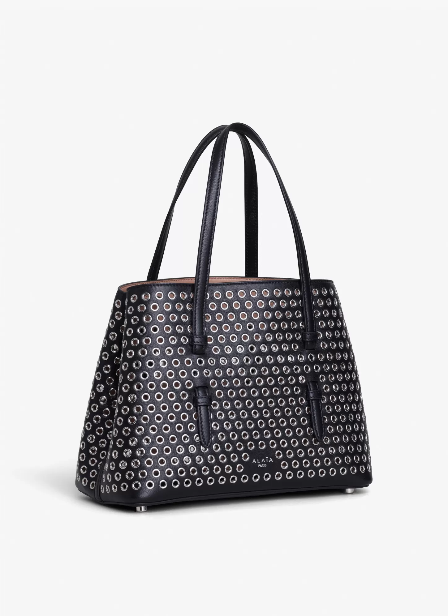 Alaïa Sacs À Main | Sacs Cabas | SAC MINA 25 EN CUIR ET ŒILLETS